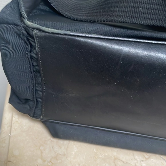 Stylish black coach computer backpack or everyday bag. - Picture 5 of 7